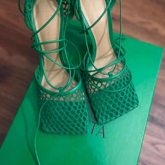 Bottega Venata Green Heel - Picture 6 of 7
